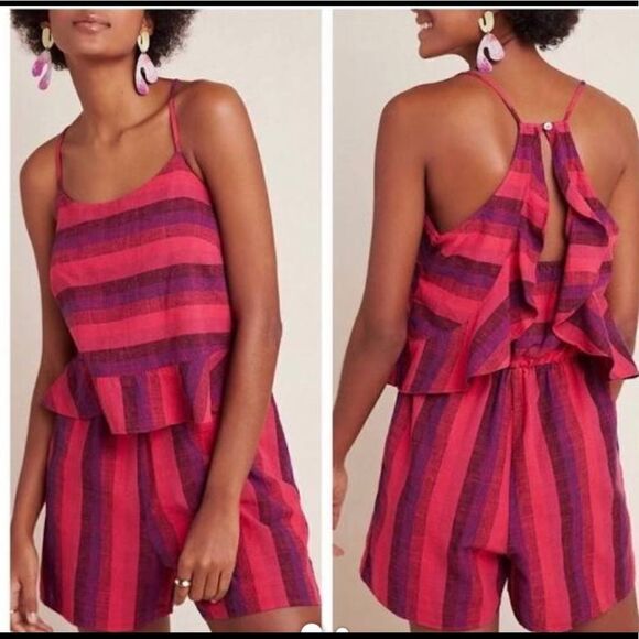 NWT Anthropologie Amadi Melia $128 romper size S - Picture 1 of 6